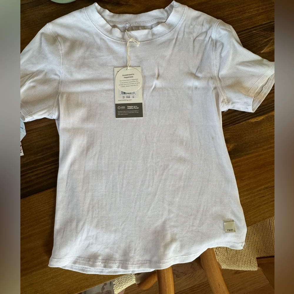 VUORI Women's Pose Fitted Tee white size S